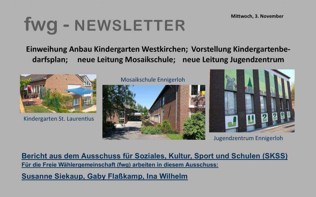 Erweiterung des Kindergarten St. Laurentius Westkirchen und einiges mehr!